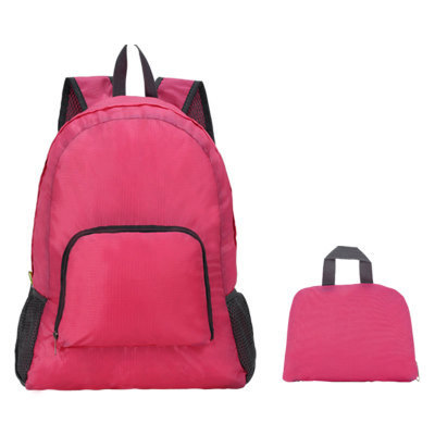 Regalos publicitarios mochila promocional logotipo personalizado portátil plegable ligero mochila pequeño regalo viaje bolsa conmemorativa