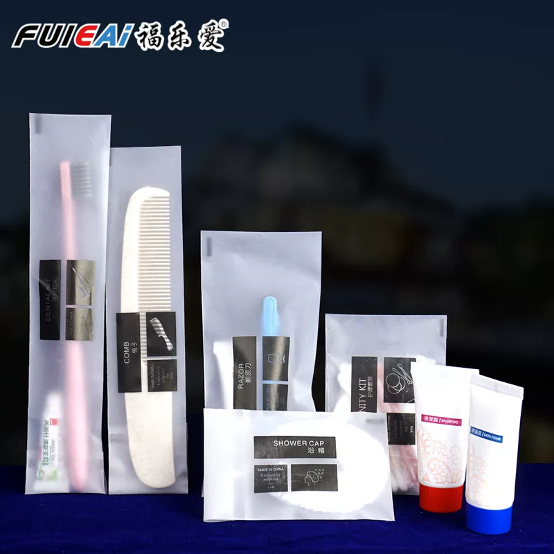 Disposable room set for hotel, toothbrush, full set