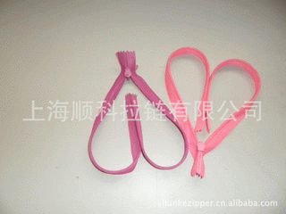 批发优质3#隐形拉链闭尾蕾丝zipper尼龙拉链厂家供应耐用拉锁链条