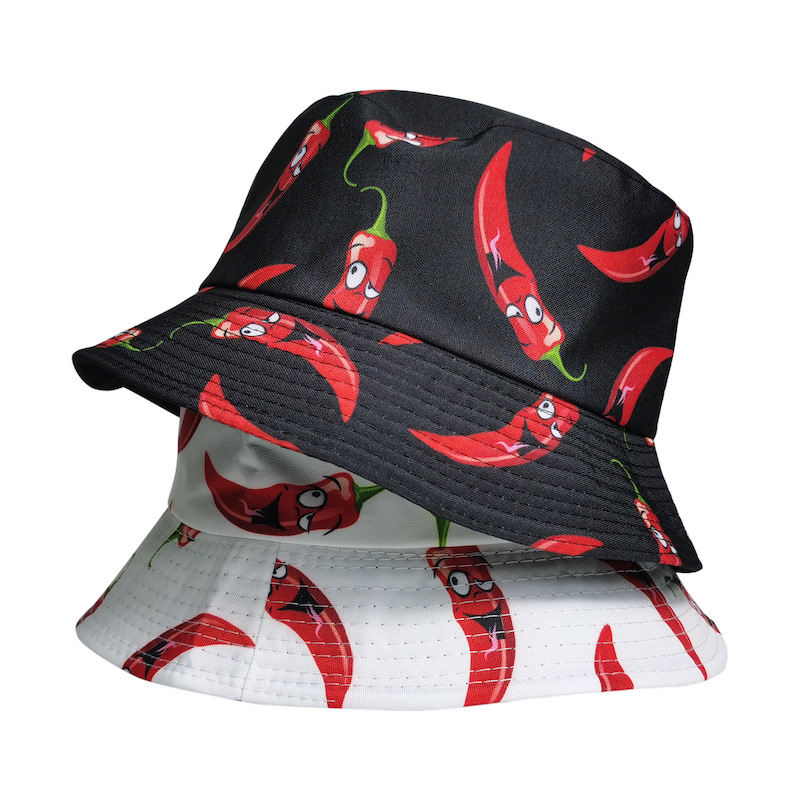 Unisex Fashion Cartoon Flower Flat Eaves Bucket Hat display picture 1