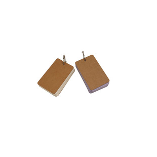 diy Handwritten Bookmark Paper Portable Message Card English Word Book Memory Small Book Thick Kraft Paper