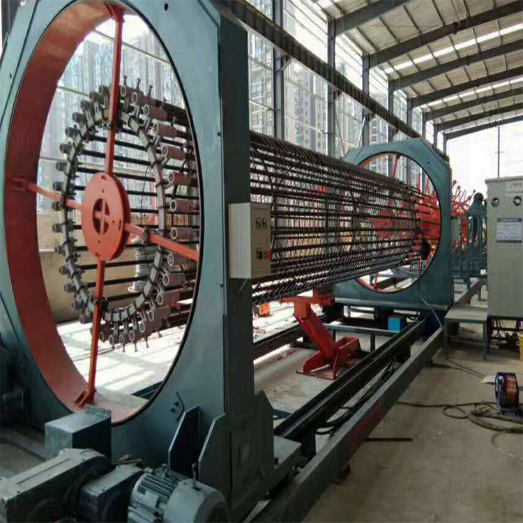 供应数控钢筋滚焊笼滚焊机 全自动钢筋笼绕筋机剪切据生产厂家