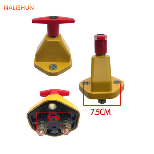 Car battery power-off switch pure copper 12V24v truck power switch anti-battery leakage power switch main switch