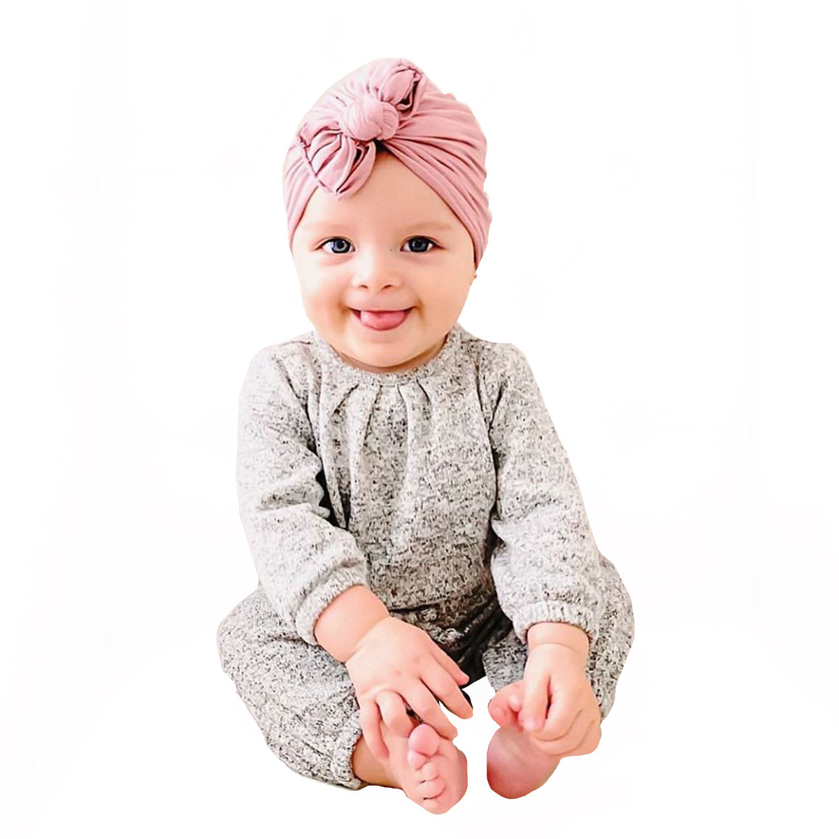 Bonnets - casquettes pour bébés en Coton - Ref 3437135 Image 3