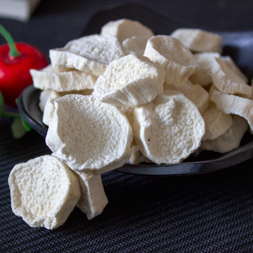 Bulk wholesale Huangshan yam round slices from manufacturers in Henan Jiaozuo Wenxian aluvial soil Tiangu stick yam dry slices, not Huaiyuan yam slices