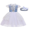 Hair accessory, small princess costume, long skirt, dress, wholesale, “Frozen”