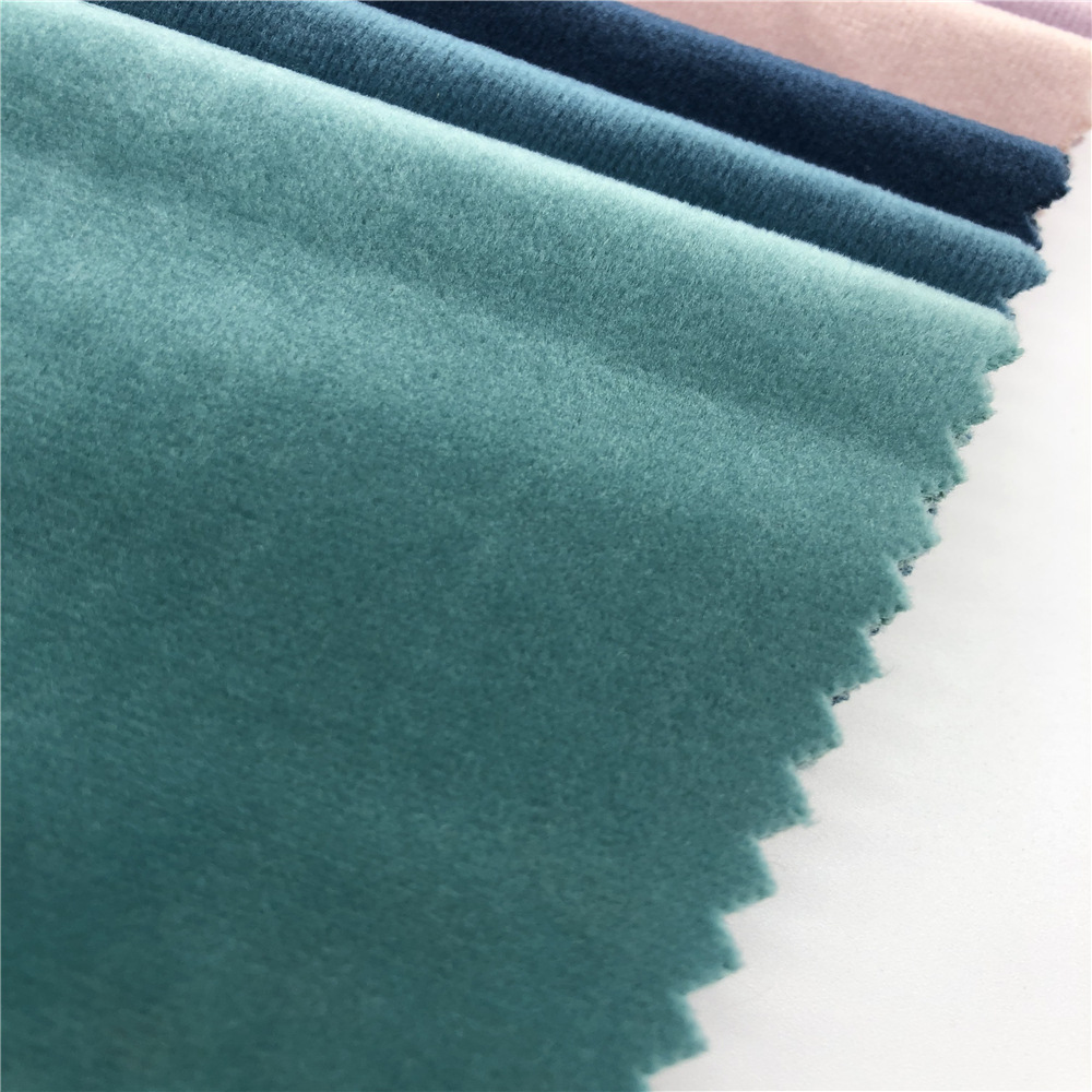 销售大量2.8门幅荷兰绒 丽丝绒 全涤天鹅绒窗帘布