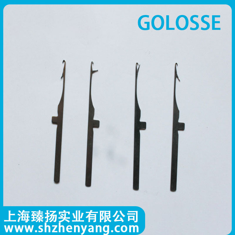 批发小圆机勾针织针791棉毛针袖口针罗纹针圆机配件