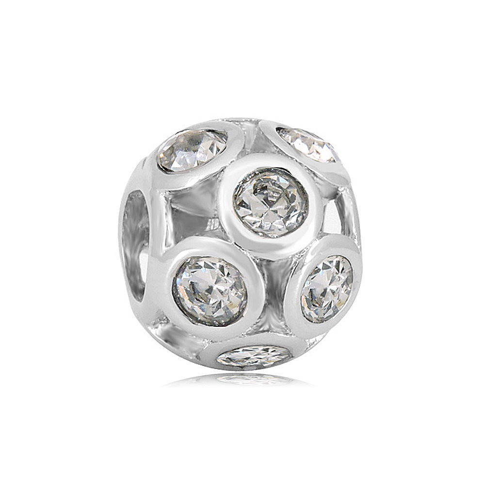 Jewelry Accessories Classification Casual Heart Shape Stainless Steel Epoxy Inlay Zircon Jewelry Accessories