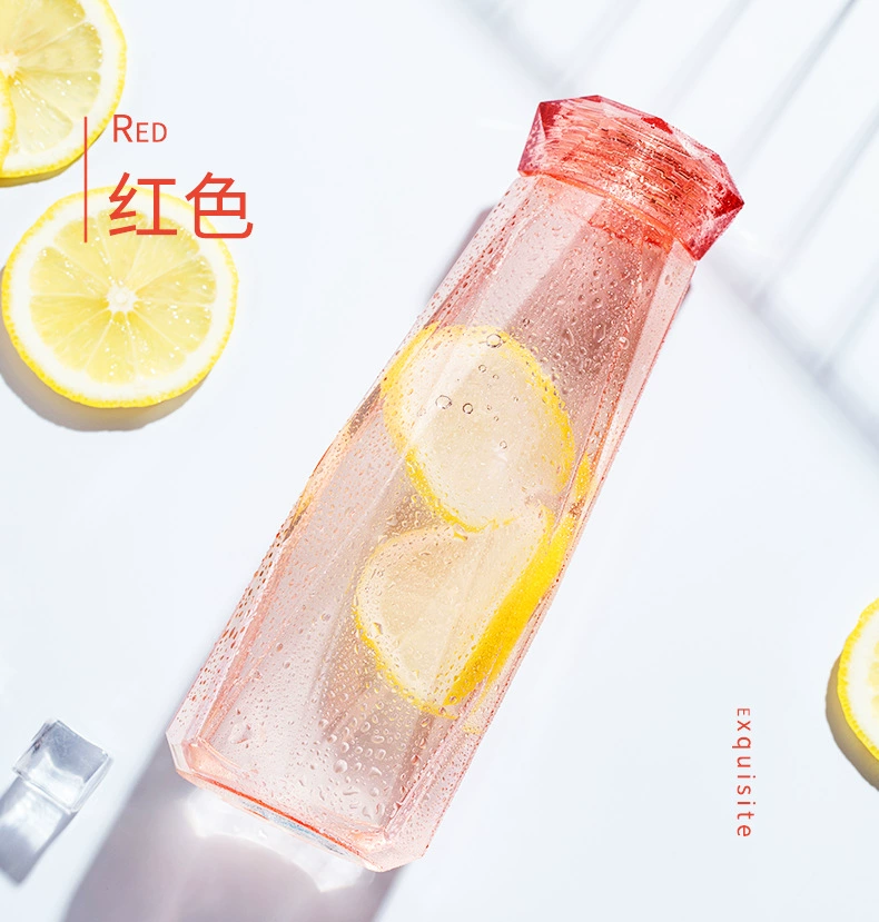 Летний креативный тренд HANDS Water Cup Пластик Портативная Дискретность Девочка Сердце Свежий и забавный Аквариус 620мл