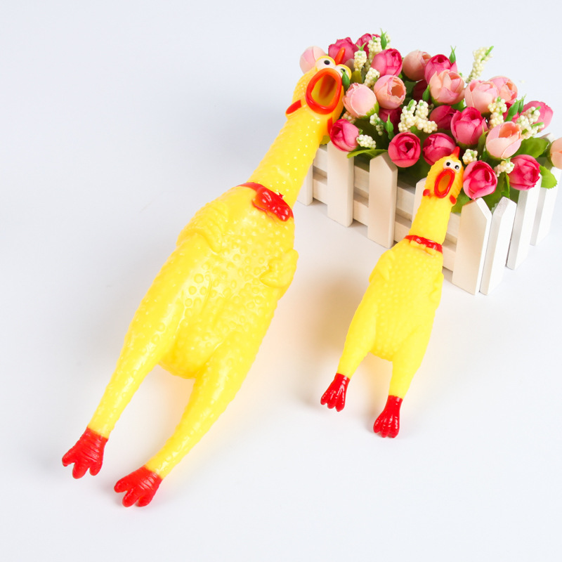 Fashion Screaming Chicken Vocal Dog Toy display picture 1