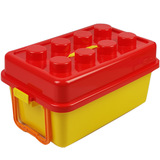 Lego, конструктор, портативная коробка для хранения, учебные пособия, комплект, увеличенная толщина, сортировка