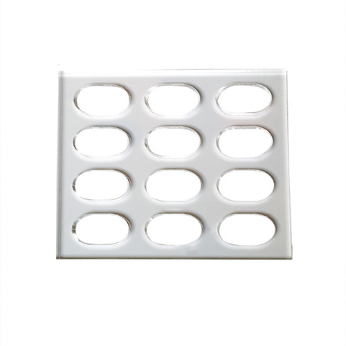 Acrylic Dacquoise Oval Love Shaped French Pastry Mold Specification 20*18.5