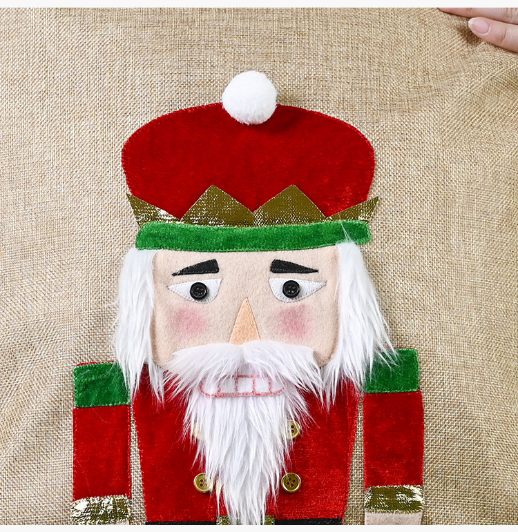 Christmas Decorations Walnut Soldier Pillowcase display picture 8