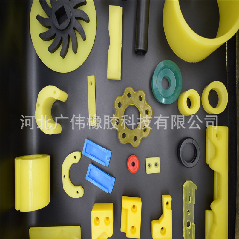 聚氨酯制品加工定制聚氨酯浇筑件异形件耐磨PU杂件缓冲块注塑