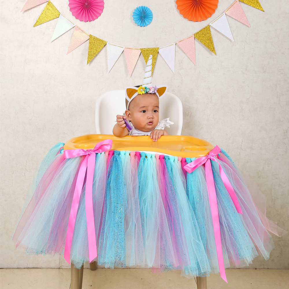 Стульчик для кормления с бантиком