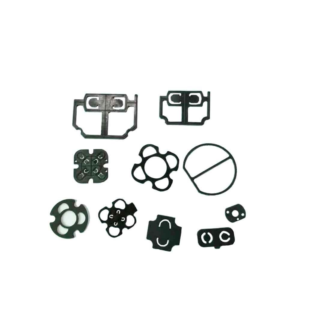 硅胶厂家可定制多种规格尺寸密封垫片微型气泵水泵硅胶密封框定做