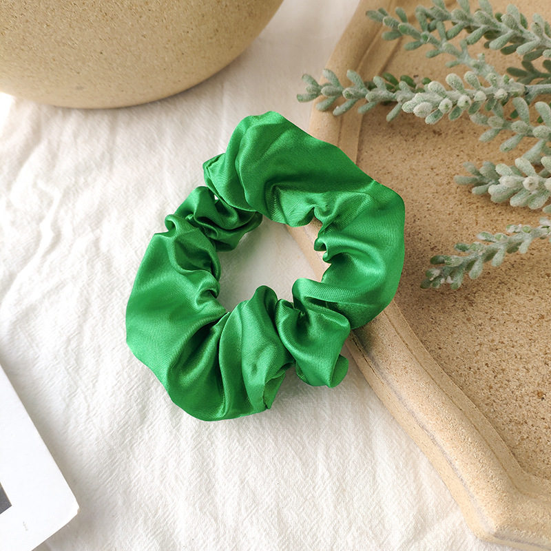 Fabric Rubber Band Solid Color Hair Scrunchies Wholesale Nihaojewelry display picture 60