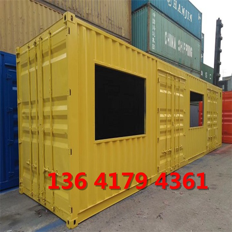 厂家出售海运集装箱20GP12米平柜40HQ高箱出售钢结构阳光房屋出售