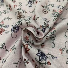 厂家供应，全涤短纤单面汗布转移印花  20支短纤汗布印花