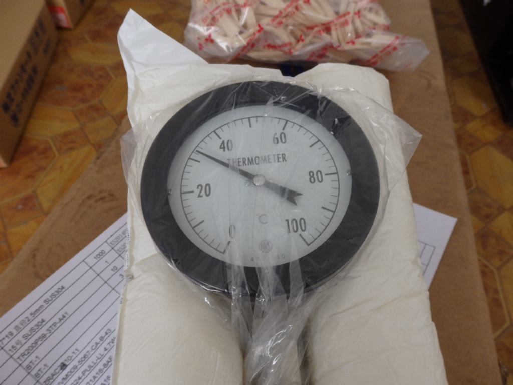 日本三菱化工电机用温度计 NO.15 SUS304