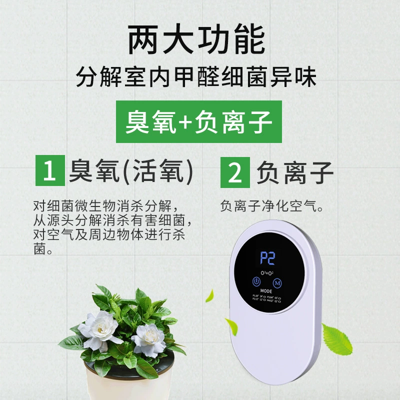 Air cleaner for auto, antibacterial deodorant