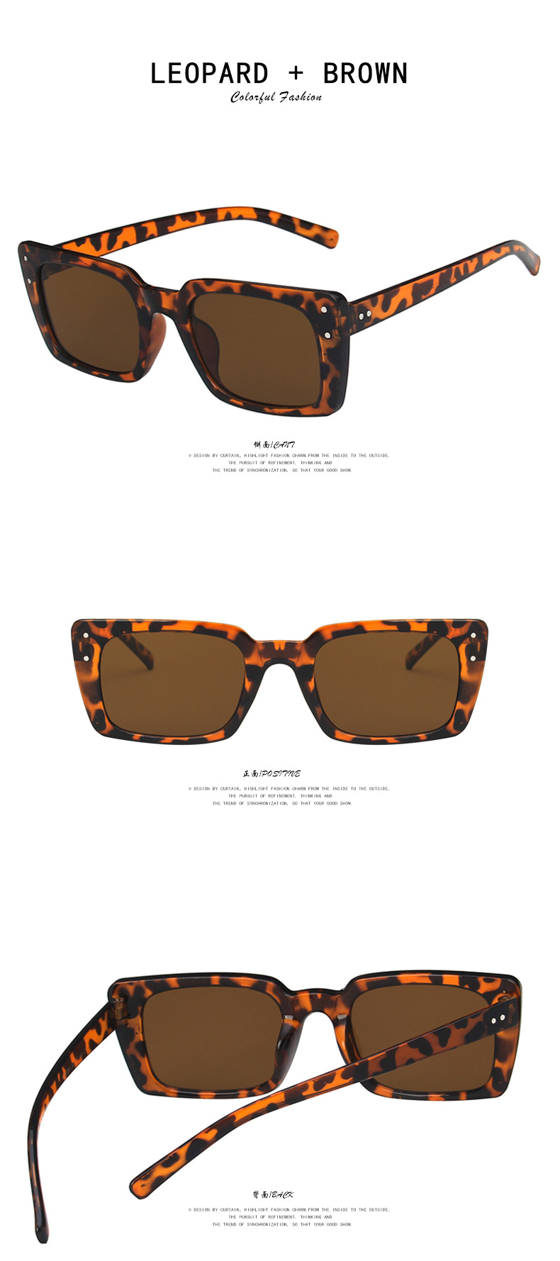 29g Weight UV400 Protection Lens Material Retro Style White, Green, Transparent, Yellow, Black Color Retro UV400 Protection Women's Sunglasses 6