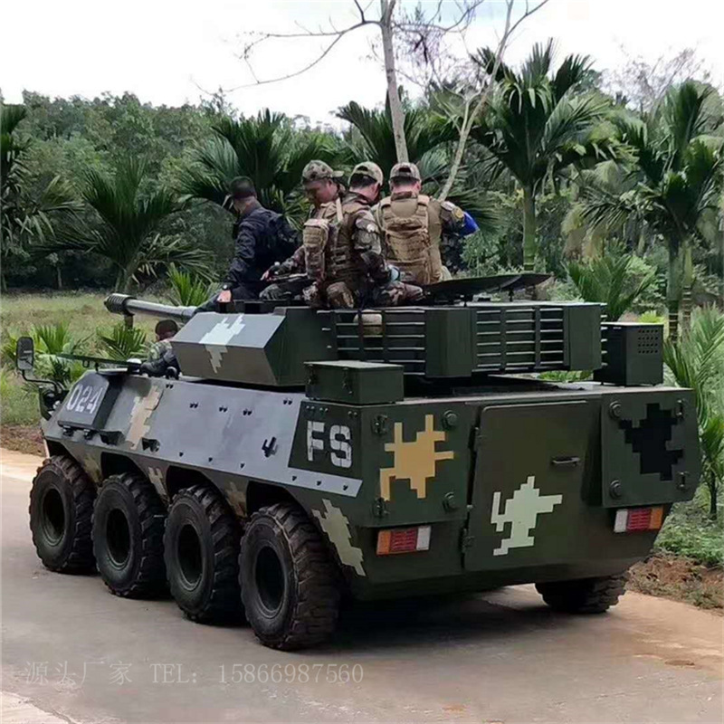 Custom-made anti-aircraft gun operating version amphibious chariot alloy iron simulation one-to-one military model Custom-made anti-aircraft gun operating version amphibious chariot alloy iron simulation one-to-one military model