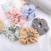 Cloth, brand hair rope, hair accessory, floral print, internet celebrity