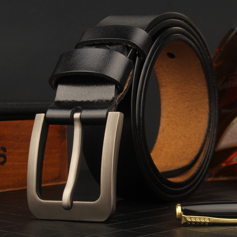 Men's genuine leather extended large size belt pure cowhide export model, specializing in the production of extended men's genuine leather belts