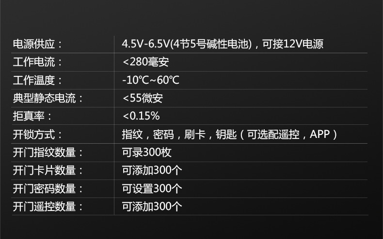 G21指纹电控锁