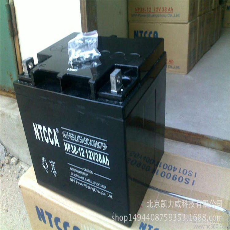 NTCCA恩科蓄电池NP24-12 阀控式免维护12V24Ah 后备电源 现货