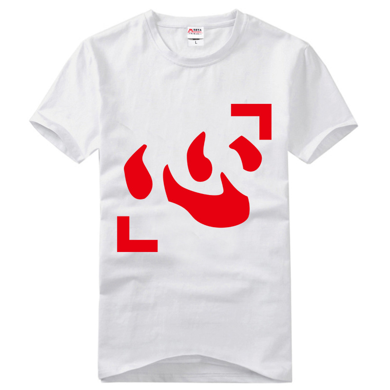 A tiempo completo cazador camiseta anime ropa periférica nitro presidente mismo estilo japonés hombres y mujeres casual más tamaño manga corta verano