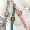 Girls Little Daisy Watch Girls Ins Green Mori College Feng Girl Girls Junior High School Students Simple temperament