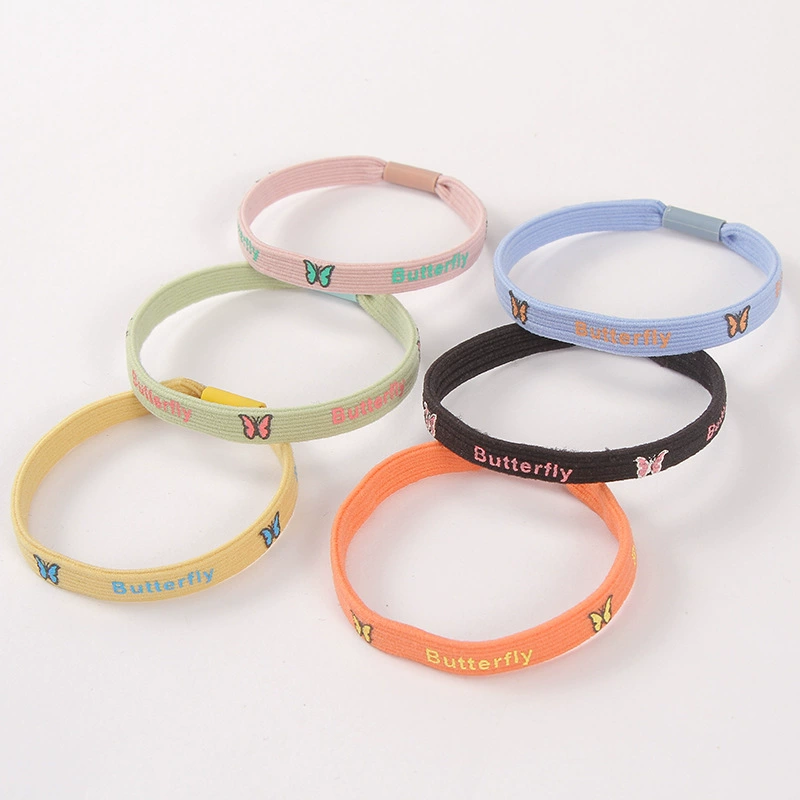 Эластичная прочная резинка для волос, аксессуар для волос, простой и элегантный дизайн, интернет-знаменитость, оптовый