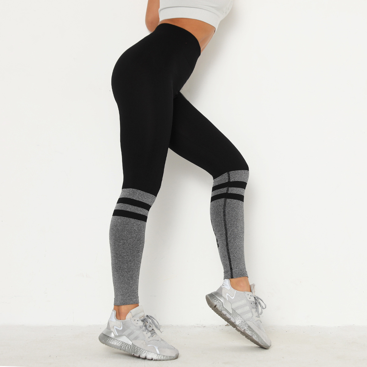 seamless stretch tight-fitting sports leggings NSNS47322