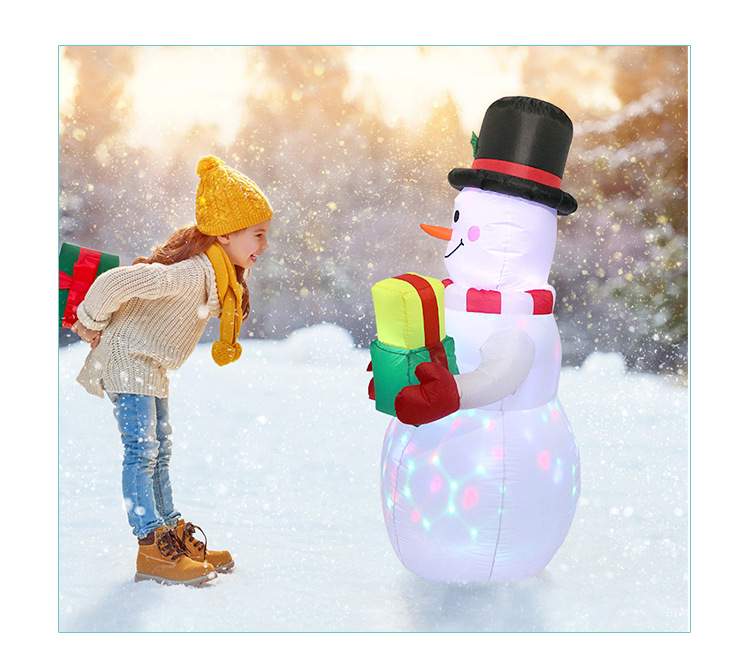 Christmas Cute Christmas Snowman Polyester Party Festival Ornaments Decorative Props display picture 3