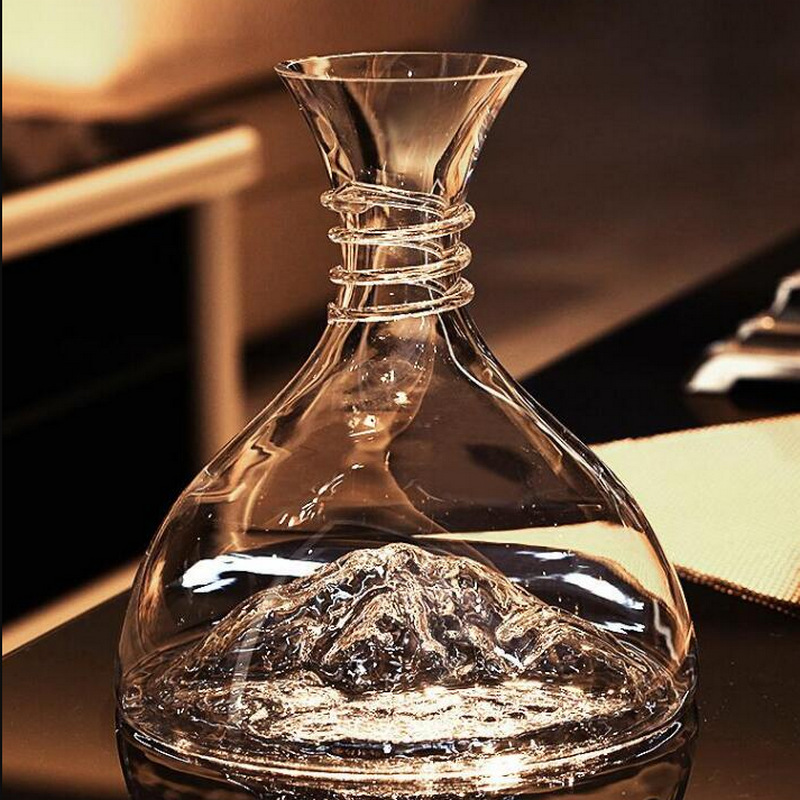 Айсберг декантер быстро декантер точка вино творческий кристалл стекло вино декантер домой роскошный высококачественный