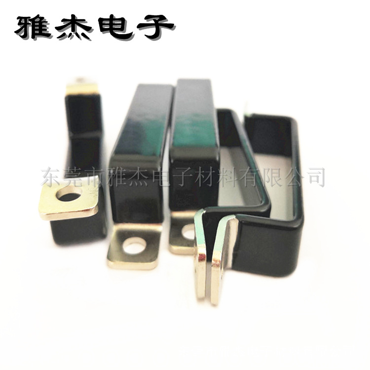 定做电池铜排铜片冲压T2紫铜镀锡冲孔电气连接件喷塑铜排镀锡镀镍