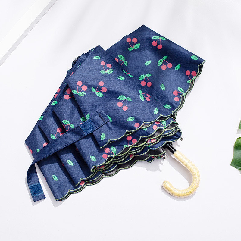 サクランボ-ネイビー