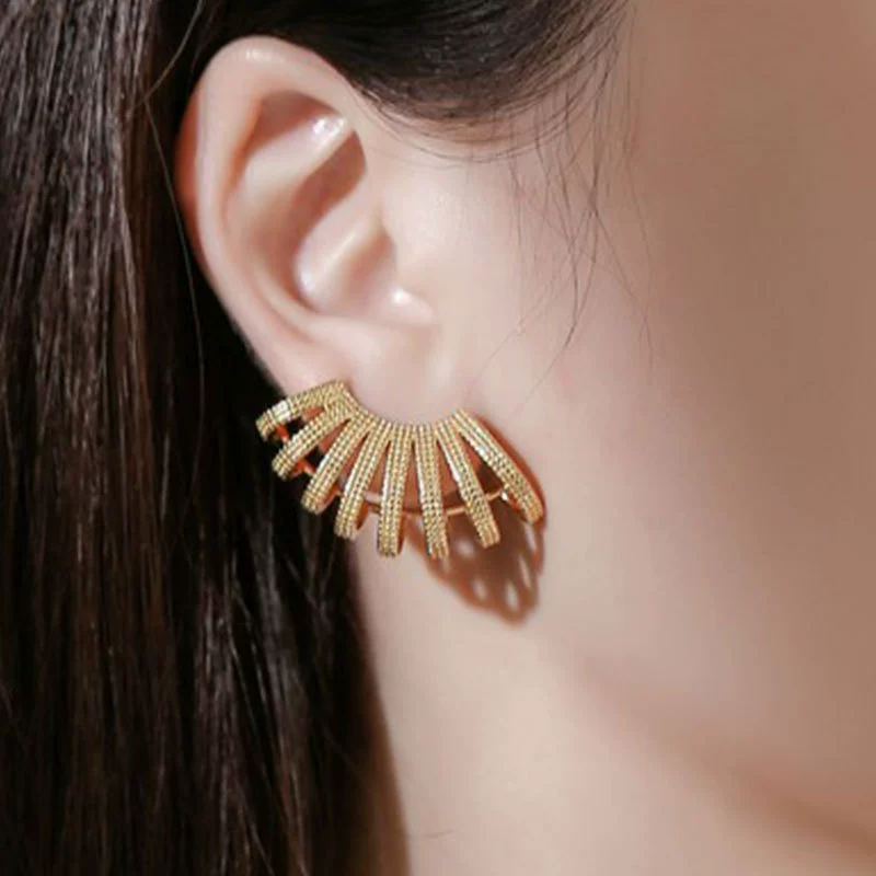 Серьги и ожерелье в моде Tide, корейский стиль, европейский стиль