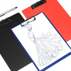 文件夾a4塑料夾板懸掛式書寫板夾黑色會議多功能寫字板辦公用批發