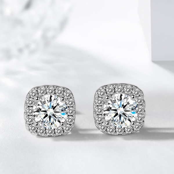 Diamond earrings