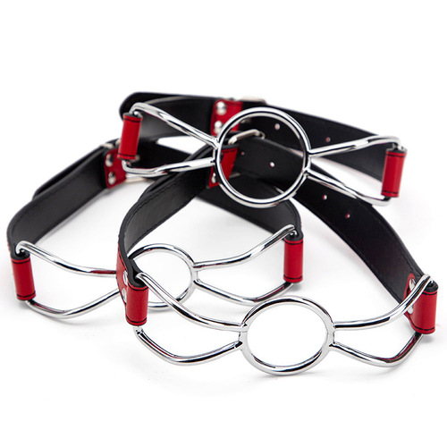 Metal mouth plug deep throat mouth gag forced male training female slave mouth mask alternative toy sexual tool adult novelty item