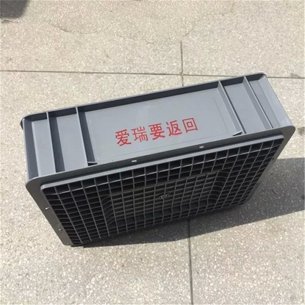 防静电EU2311物流箱300*200*120汽配五金周转箱 eu标准塑胶箱灰色