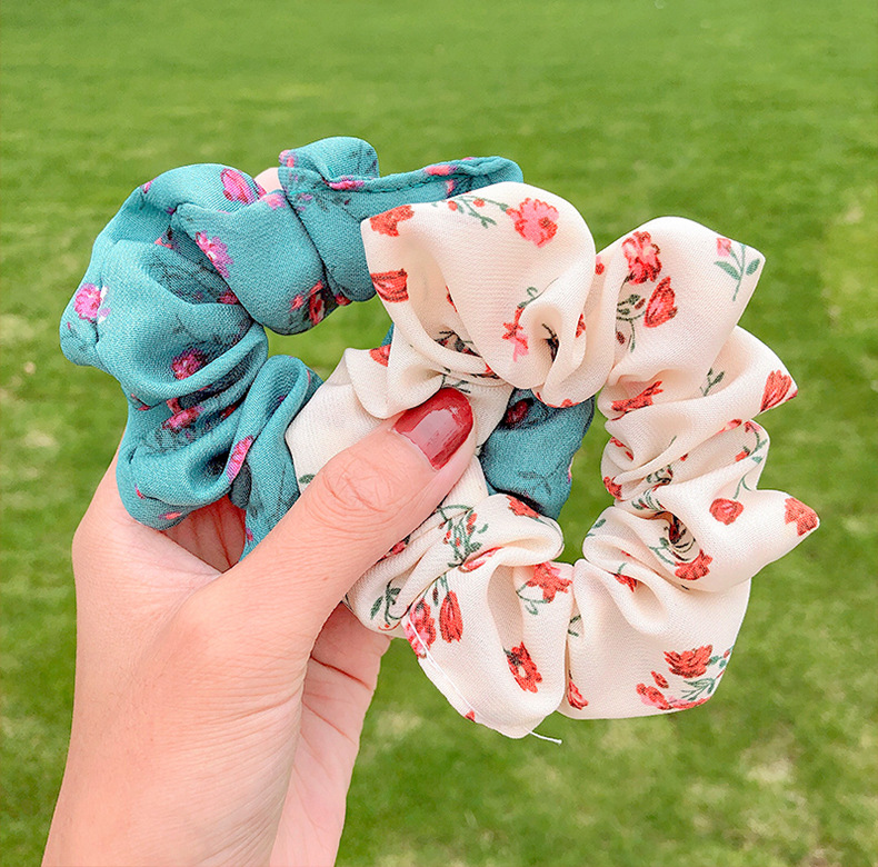 Nueva Moda Flores Dulces Scrunchies Baratos Por Mayor display picture 9