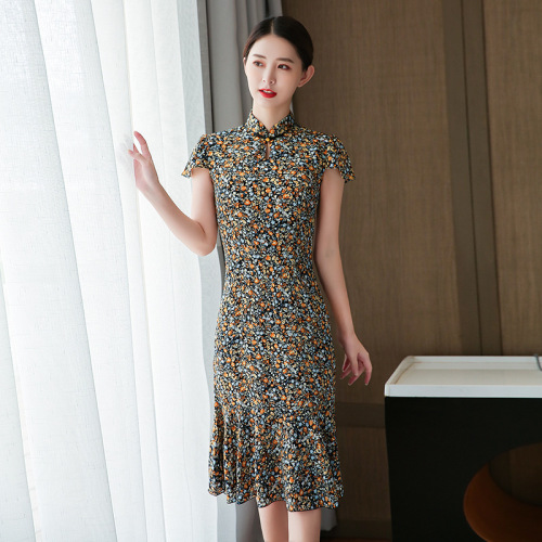 Chinese Dress Qipao for women Cheongsam style dress with Chinese style