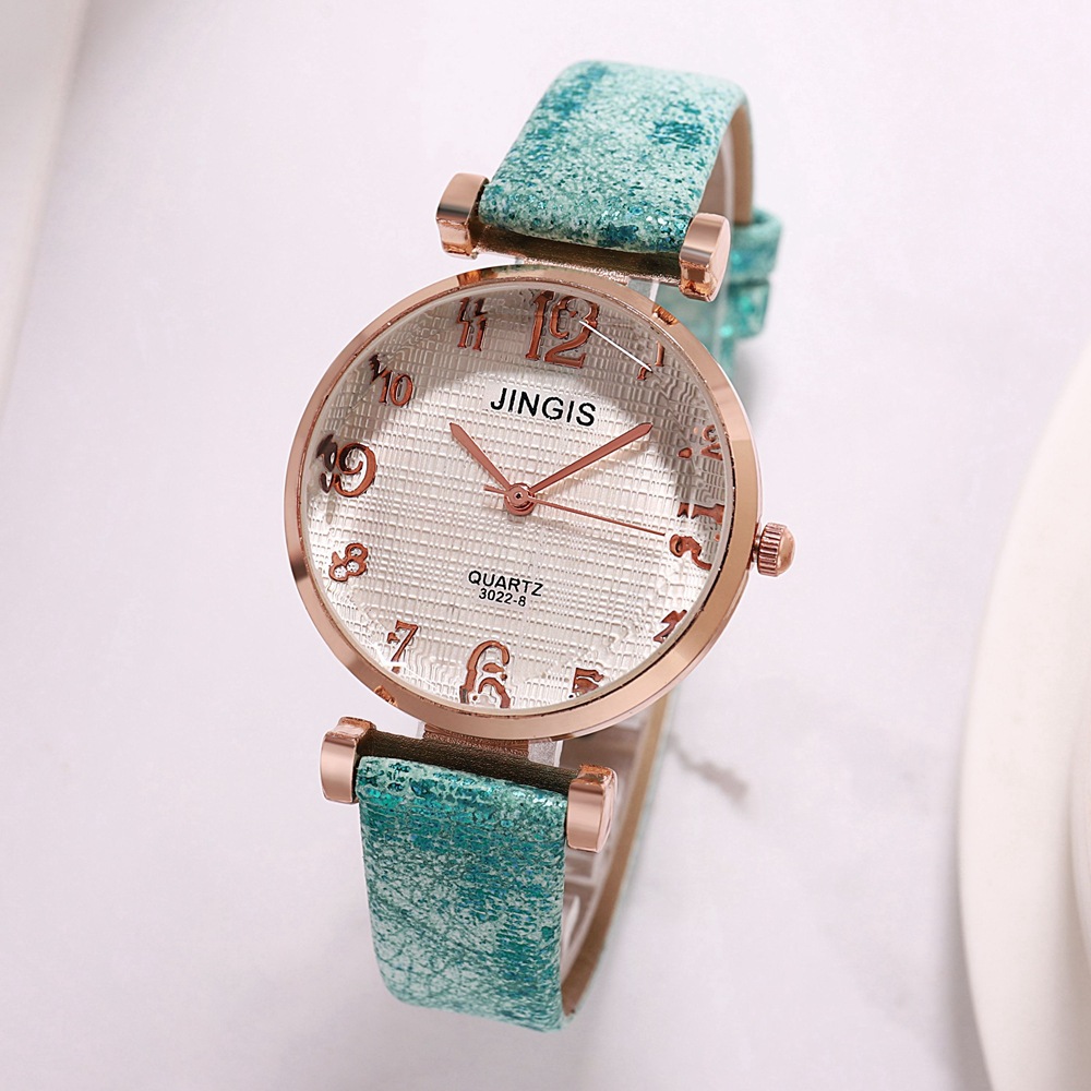 Korean version of watch, women's high minimalist temperament in middle school student style, literal and fashionable_voghion.com