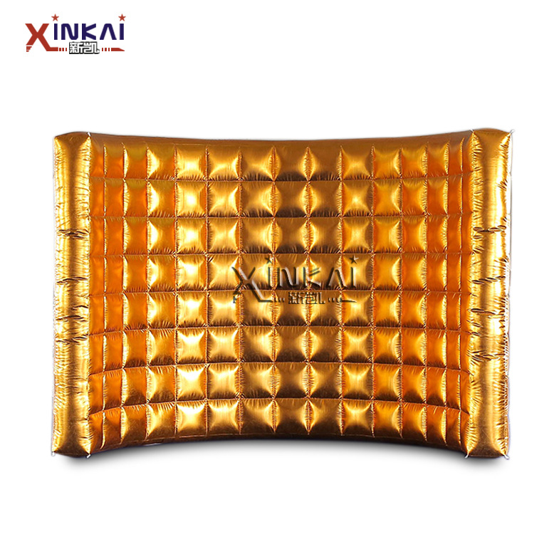 亚马逊充气灯光墙气模充气广告墙充气照片展位销售派对拍照背景墙