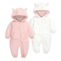 2024 Baby Autumn/Winter Onesie, Bodysuit, Harisuit, Baby Winter Climbing Suit, Fleece Thicker Long Climbing Suit